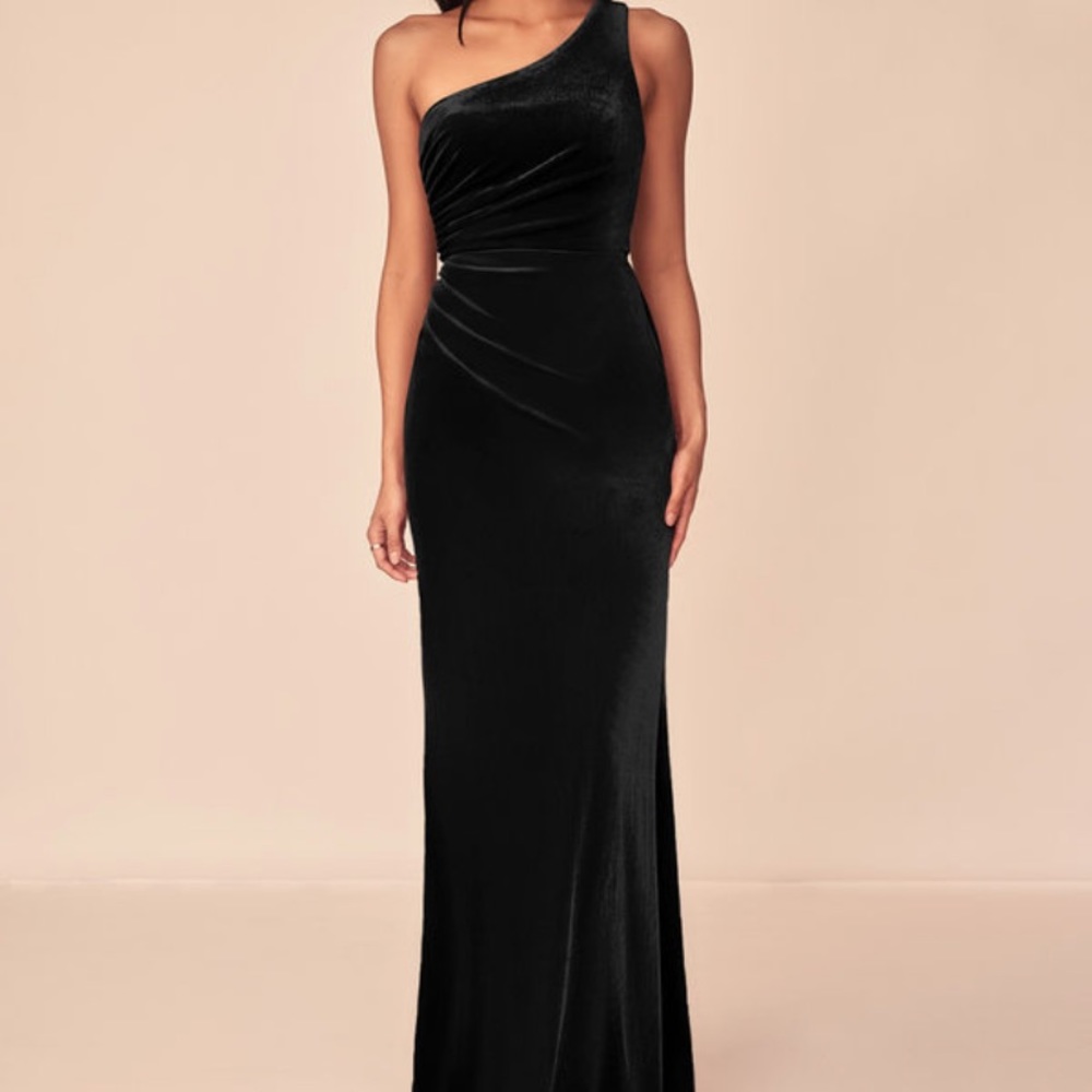 Black Bridesmaid Dress